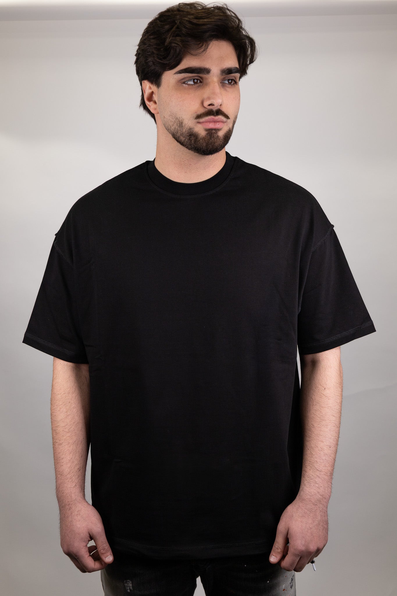 T-shirt Yes London Cuciture a Vista
