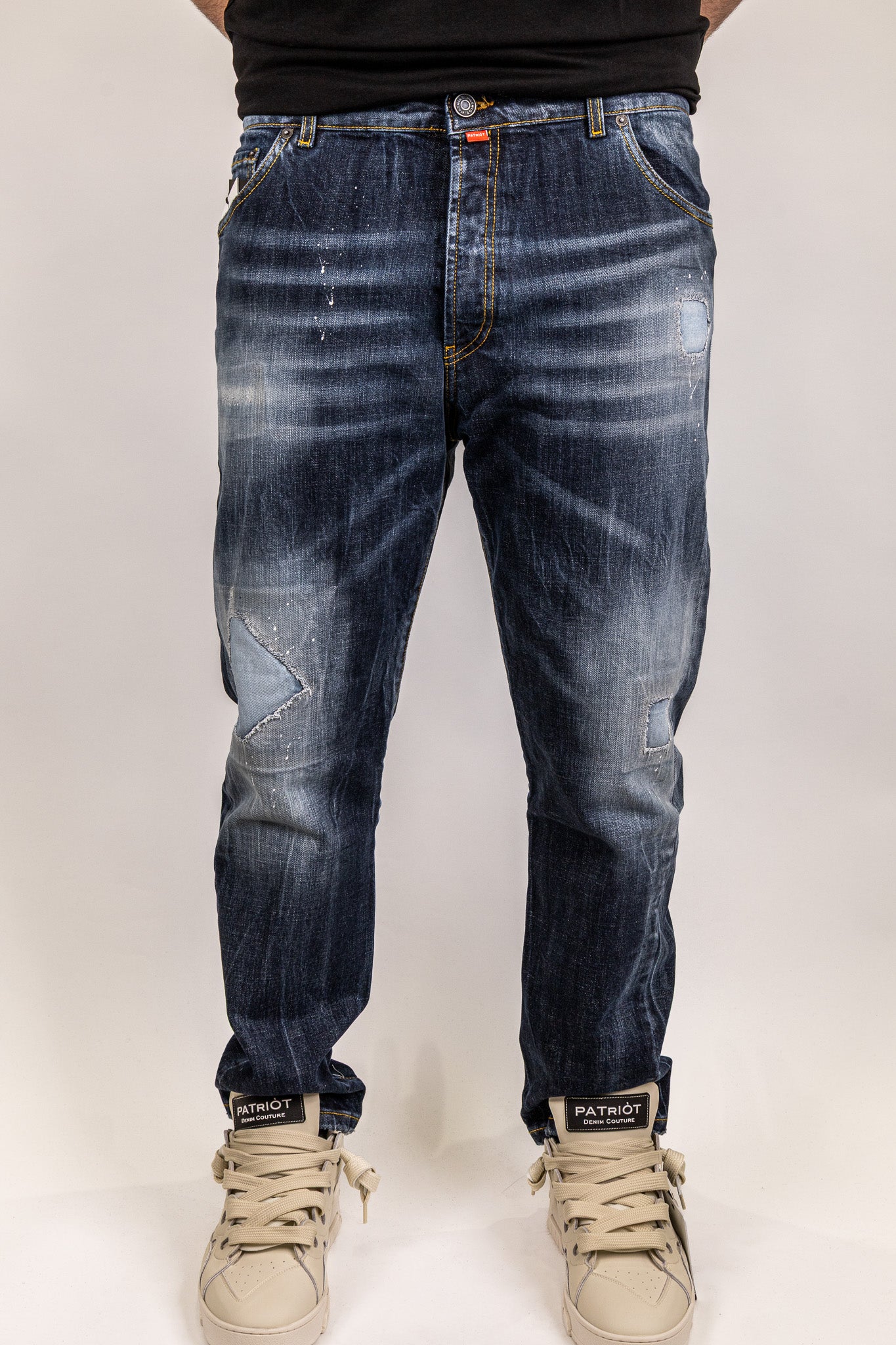 Jeans Patriòt  Blu
