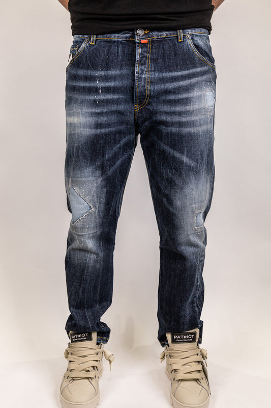 Jeans Patriòt  Blu