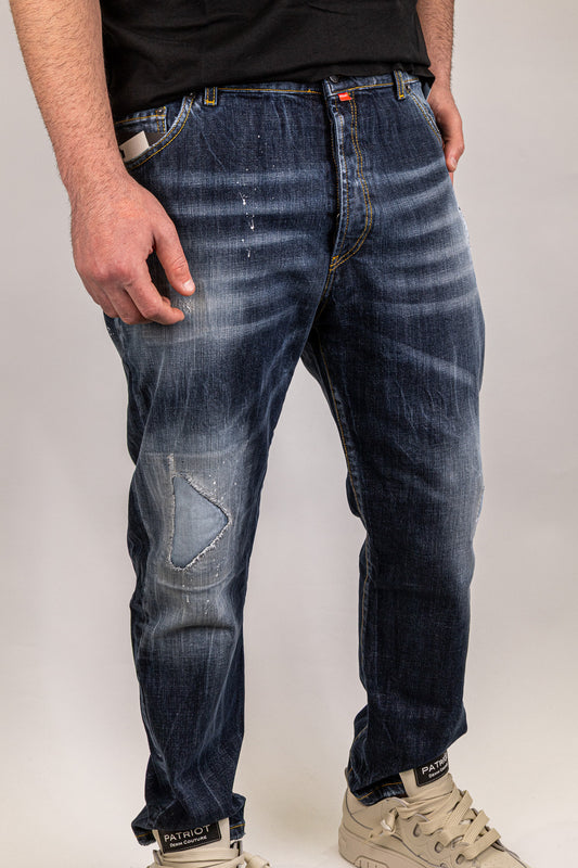 Jeans Patriòt  Blu