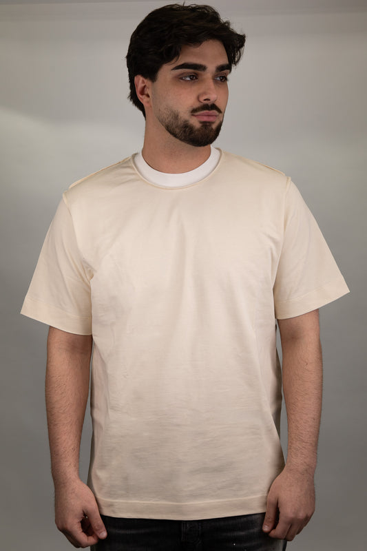 T-shirt Yes London Taglio Rovescio