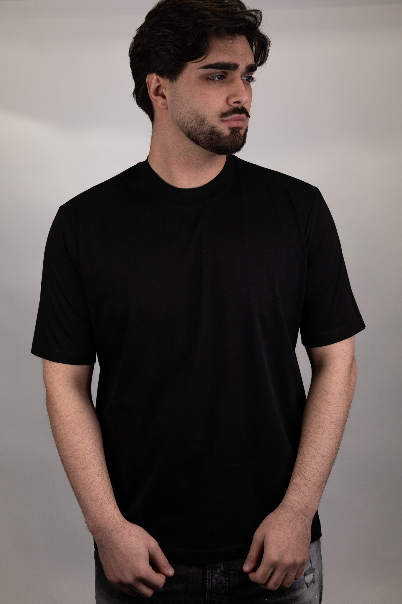 T-shirt Yes London Cotone Mercerizzato