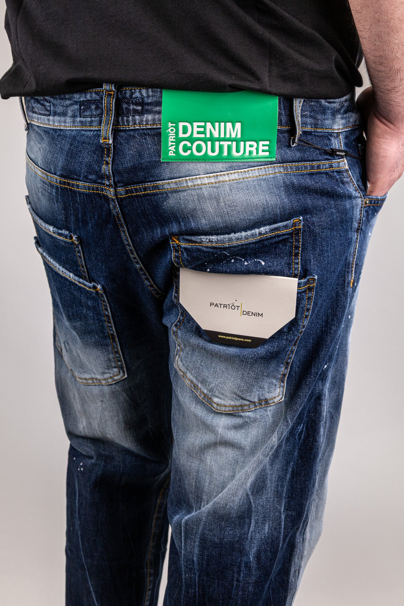 Jeans Patriòt Blu