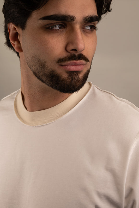 T-shirt Yes London Taglio Rovescio