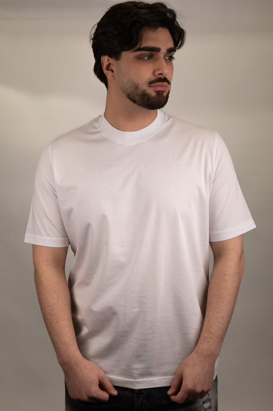 T-shirt Yes London Cotone Mercerizzato