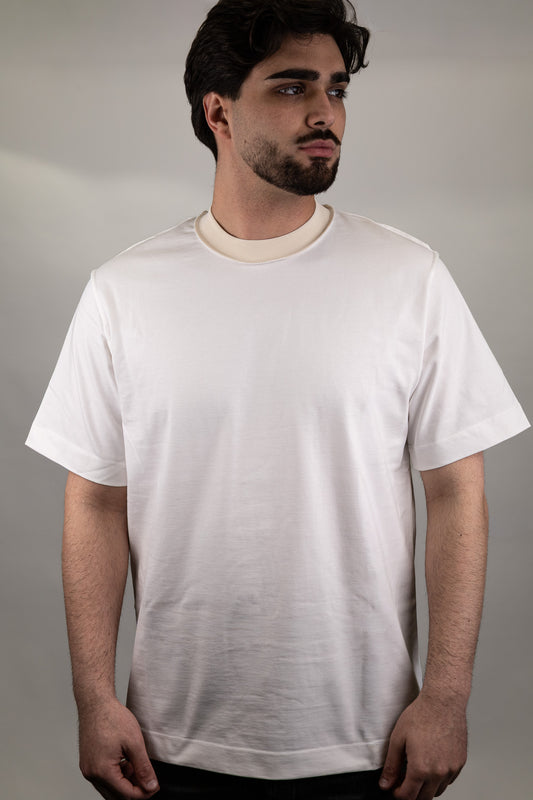 T-shirt Yes London Taglio Rovescio